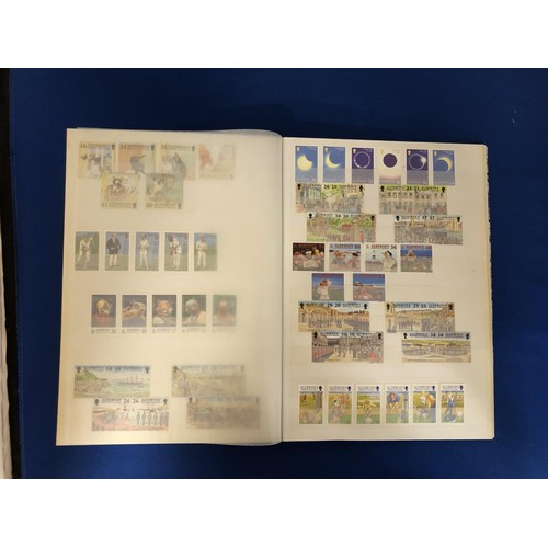 50 - THE STANLEY GIBBONS STOCKBOOK , HOUSING A SUPERB , UNMOUNTED MINT COLLECTION OF ALDERNEY , 1983 – 20... 