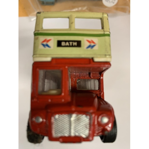 303 - A CORGI HAMLEYS TOURING DOUBLE DECKER BUS