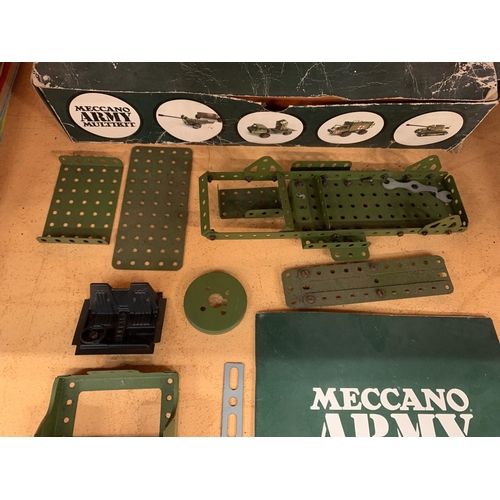 311 - A MECCANO ARMY MULIKIT ETC