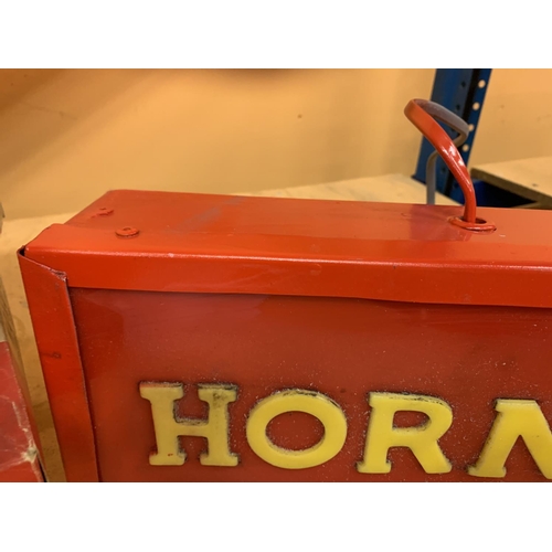 333 - A HORNBY TRAINS ILLUMINATED LIGHT BOX SIGN