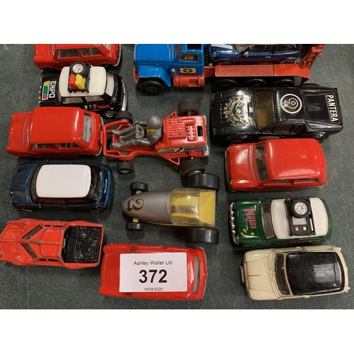 372 - A COLLECTION OF VEHICLES