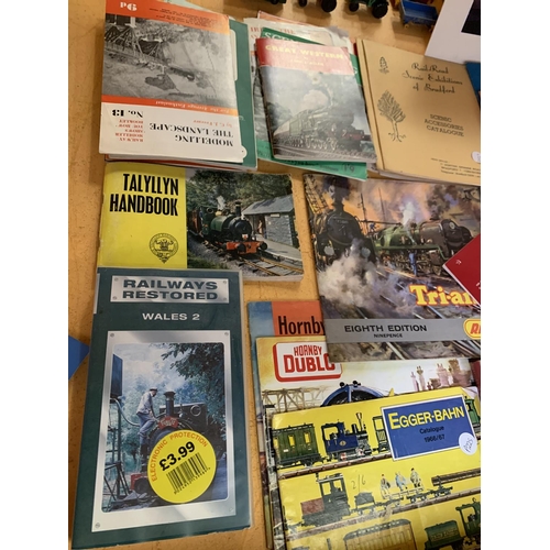 215 - A COLLECTION OF RAILWAY RELATED BOOKS