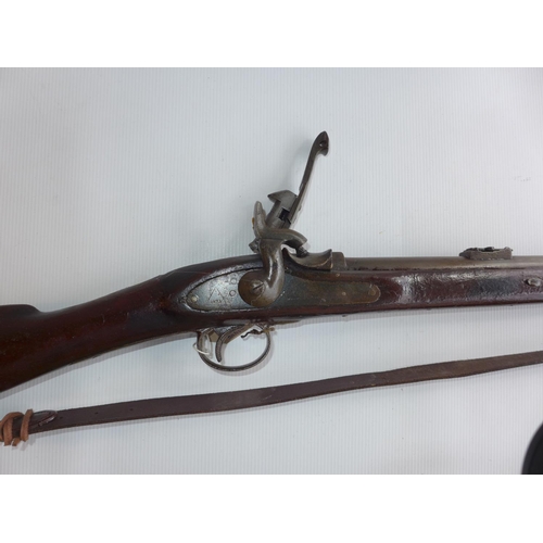 331 - A BRITISH ARMY BREECH LOADING MONKEY TAIL RIFLE BY WESTLY RICHARDS .451 PERCUSSION CAP RIFLE, LOCK D... 