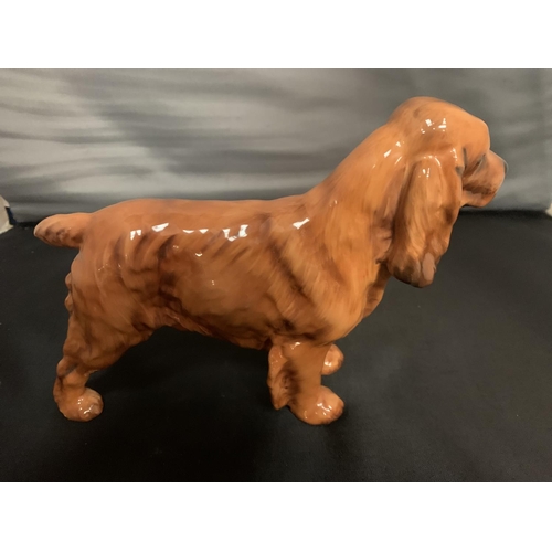 745 - A ROYAL DOULTON SPANIEL DOG HN1186