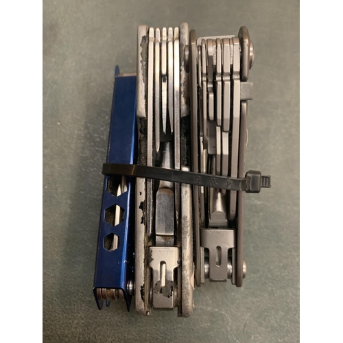 780 - THREE VARIOUS PEN KNIFE STYLE MULTI TOOLS