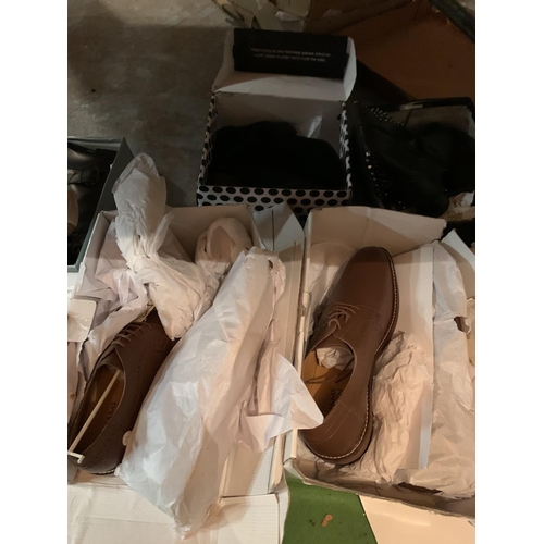 874 - VARIOUS PAIRS OF NEW AND BOXED LADIES AND GENTS SHOES