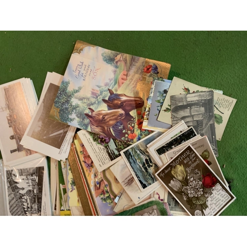 887A - A COLLECTION OF VARIOUS VINTAGE CARDS AND POSTCARDS