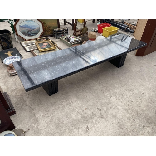 1936 - A MARBLE COFFEE TABLE