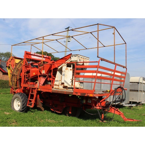 98 - GRIMME MID-RANGER 83 POTATO HARVESTER WITH BAGGER AND ELEVATOR