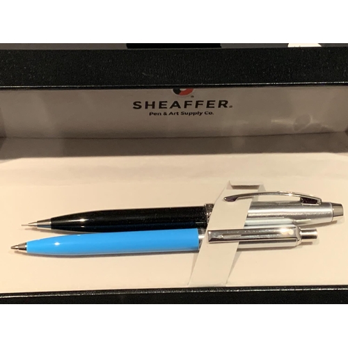 544 - TWO NEW AND BOXED SHEAFFER PENS