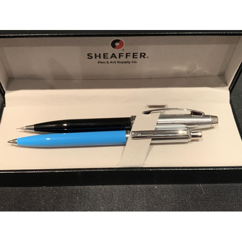 544 - TWO NEW AND BOXED SHEAFFER PENS