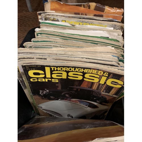 227 - AN ASSORTMENT OF VINTAGE CAR MAGAZINES