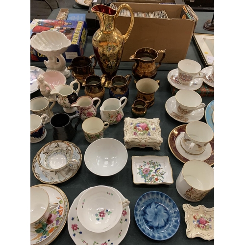 83 - A SUBSTANTIAL QUANTITY OF CHINA AND CERAMIC WARE TO INCLUDE COMMEMORATIVE ITEMS