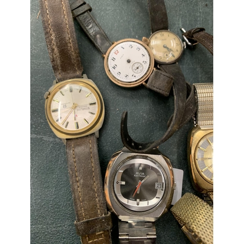 96 - A QUANTITY OF WRISTWATCHES