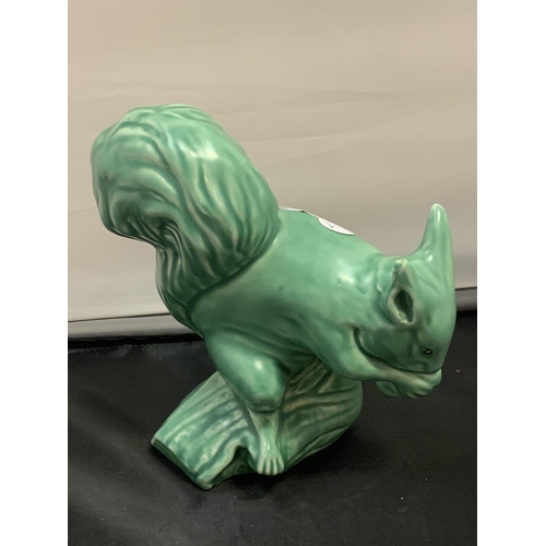 703 - A GREEN SYLVAC SQUIRREL