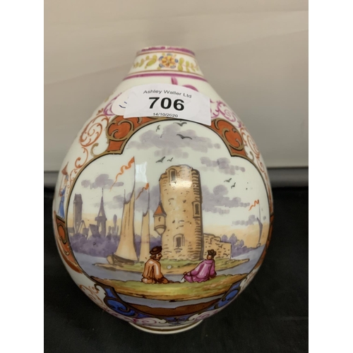 706 - A GERMAN VASE