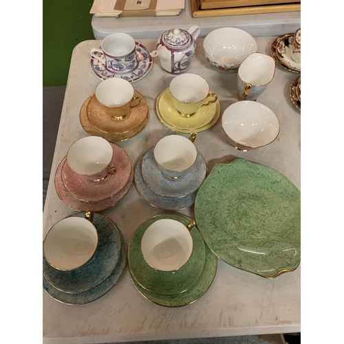 297A - VARIOUS TEA SET ITEMS