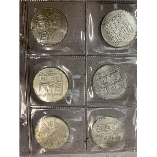 450 - A COLLECTION OF COMMEMORATIVE COINS