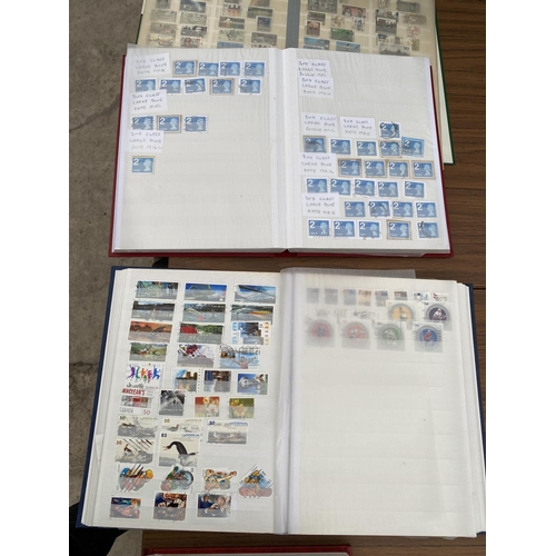 311 - A COLLECTION OF STAMPS IN FIVE BINDERS TO INCLUDE CANADA, CZECHOSLOVAKIA, GERMANY, AND DUPLICATES (U... 