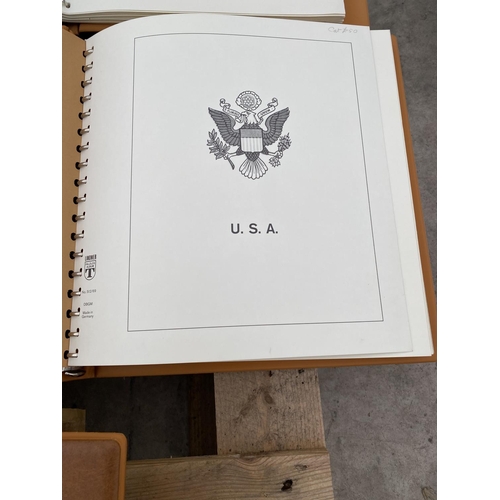 333 - SIX USA STAMP ALBUMS