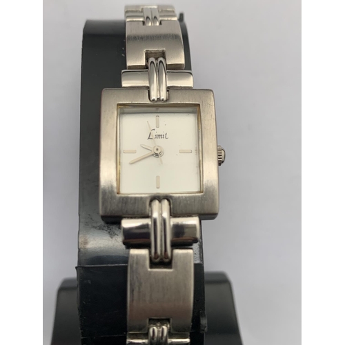 617 - A LADIES LIMIT WRIST WATCH BOXED