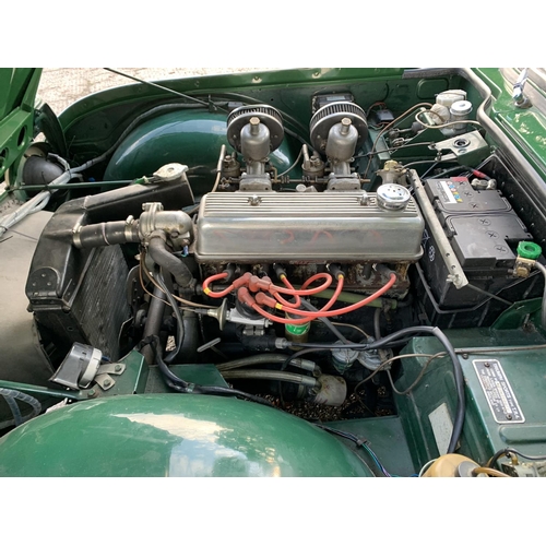 1210 - A 1962 TRIUMPH TR4 MOTOR CAR. 2.2 LITRE, 42197 MILES AT TIME OF CATALOGING, SURREY ALUMINIUM HARD TO... 