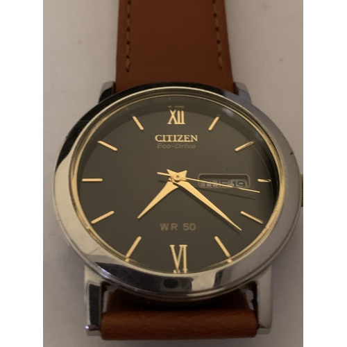 508 - A CITIZEN W R 50 WRIST WATCH IN WORKING ORDER