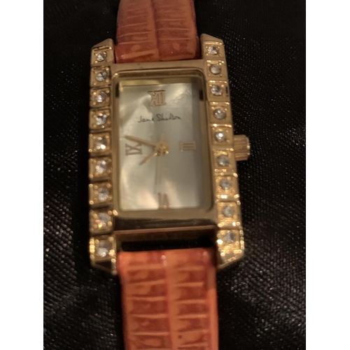 520 - A BOXED JANE SHILTON LADIES WRIST WATCH