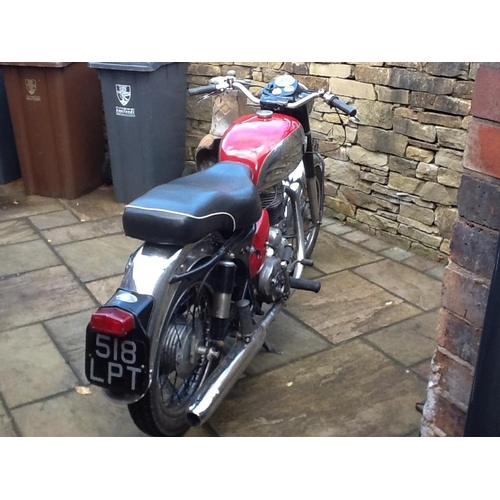 1220 - A 1962 ROYAL ENFIELD 350 CC BULLET . THE BIKE WAS MANUFACTURED AT REDITCH, ENGLAND AND SOLD BY DEALE... 