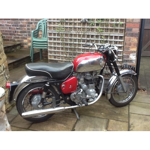 1220 - A 1962 ROYAL ENFIELD 350 CC BULLET . THE BIKE WAS MANUFACTURED AT REDITCH, ENGLAND AND SOLD BY DEALE... 