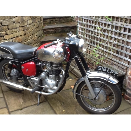 1220 - A 1962 ROYAL ENFIELD 350 CC BULLET . THE BIKE WAS MANUFACTURED AT REDITCH, ENGLAND AND SOLD BY DEALE... 