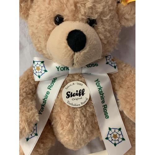 338 - A STEIFF YORKSHIRE ROSE BEAR