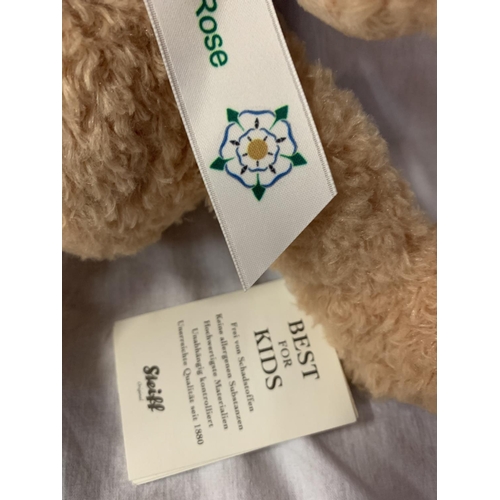 338 - A STEIFF YORKSHIRE ROSE BEAR