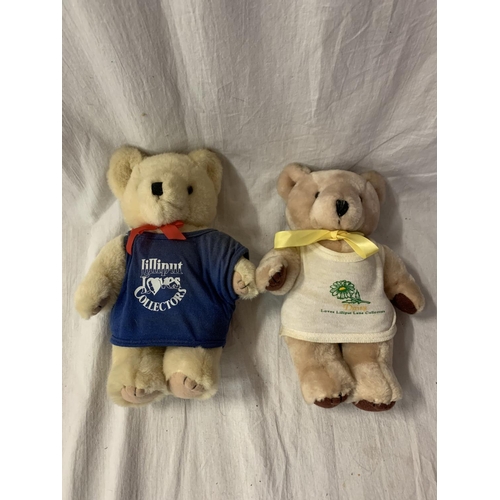 371 - TWO LILLIPUT LANE COLLECTORS BEARS