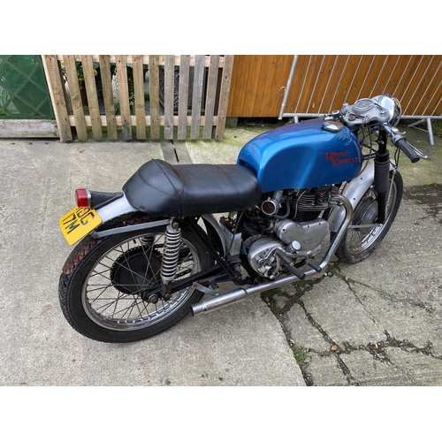 1230 - A ROYAL ENFIELD 700 CC TWIN CYLINDER MOTORCYCLE, REGISTERED IN 1974