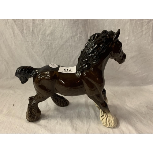 710 - A BESWICK BAY SHIRE HORSE