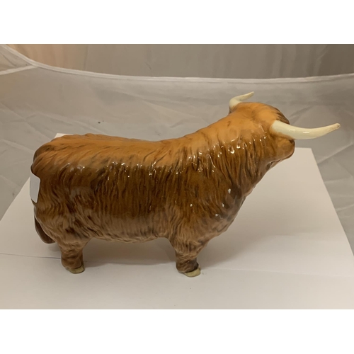 743 - A BESWICK HIGHLAND BULL