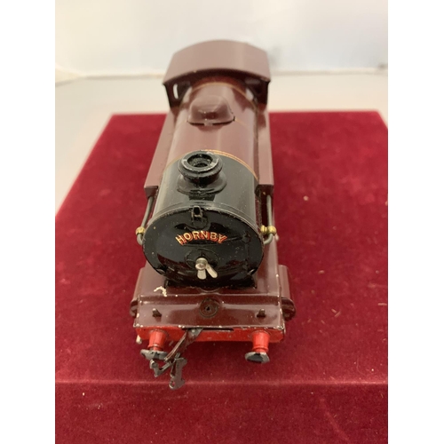 211 - A MODEL HORNBY TRAIN WITH BOX