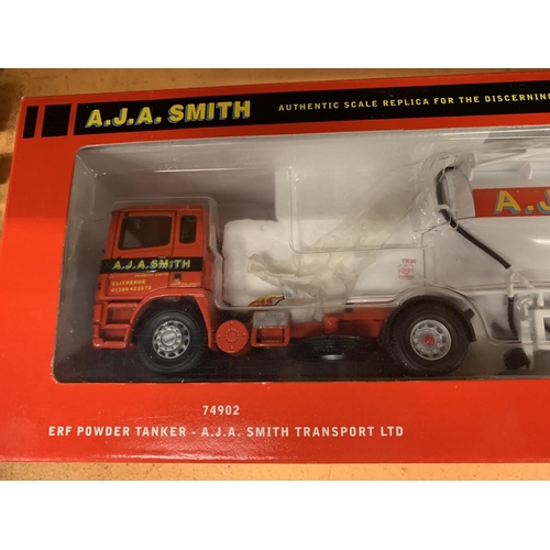 223 - A CORGI LIMITED EDITION 'A.J.A SMITH TRANSPORT LIMITED' POWER TANKER