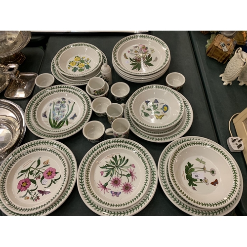 96 - AN ASSORTMENT OF PORT MEIRION CERAMIC DINNER WARE