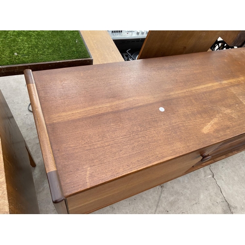 1907 - AN A.YOUNGER LIMITED RETRO TEAK SIDEBOARD 78