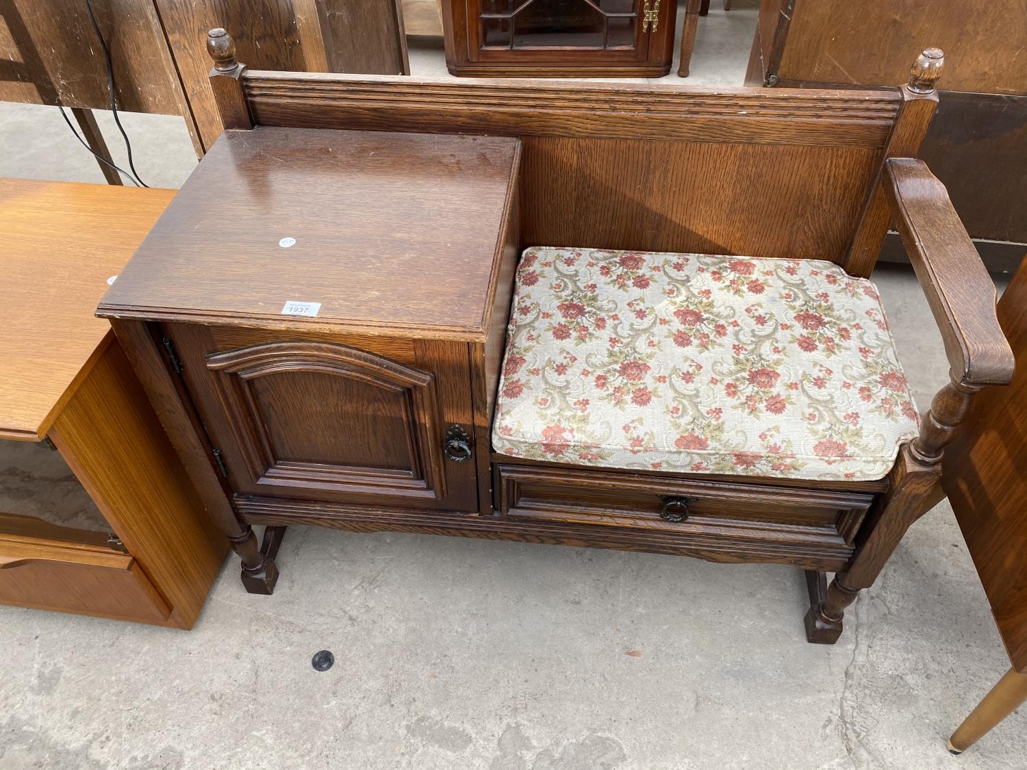 old charm telephone table