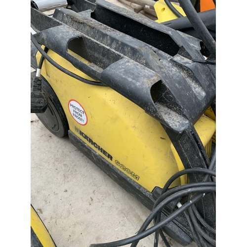 1263 - THREE PRESSURE WASHERS, TWO KARCHERS AND AN RAC