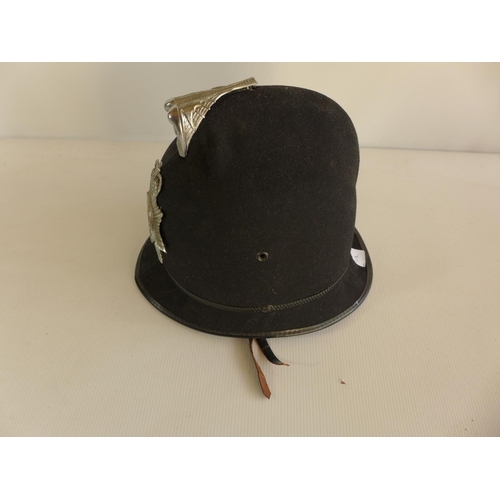 312 - A KENT CONSTABULARY POLICEMANS HELMET, 7.25