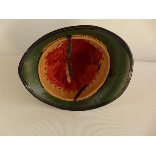 312 - A KENT CONSTABULARY POLICEMANS HELMET, 7.25