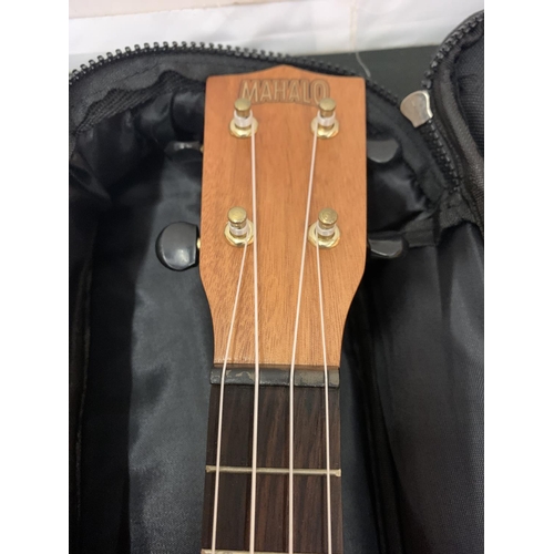 102 - A CHILD'S MAHALO GUITAR TO INCLUDE CARRY CASE