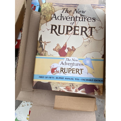 1576 - VARIOUS RUPERT AND BLUE PETER ANNUALS