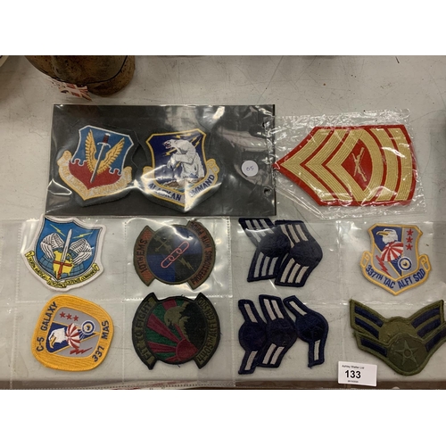 133 - A GROUP OF NORTH AMERICAN BADGES