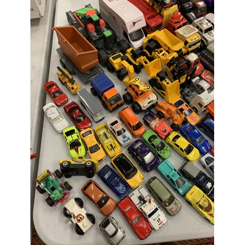 293 - A LARGE GROUP OF DIECAST TOY CARS, AEROPLANES ETC