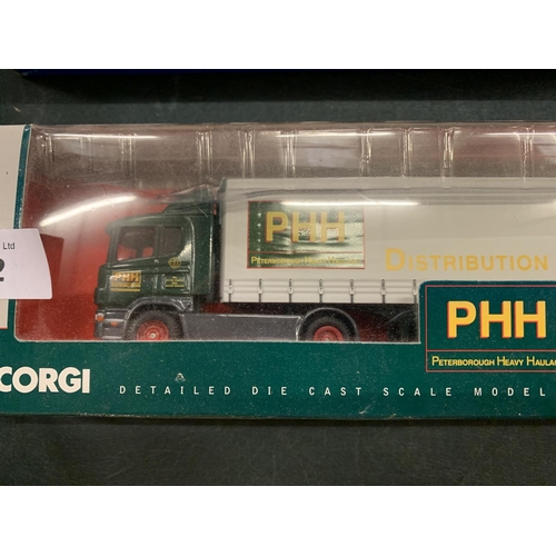 302 - A BOXED CORGI PHH DIE CAST LORRY